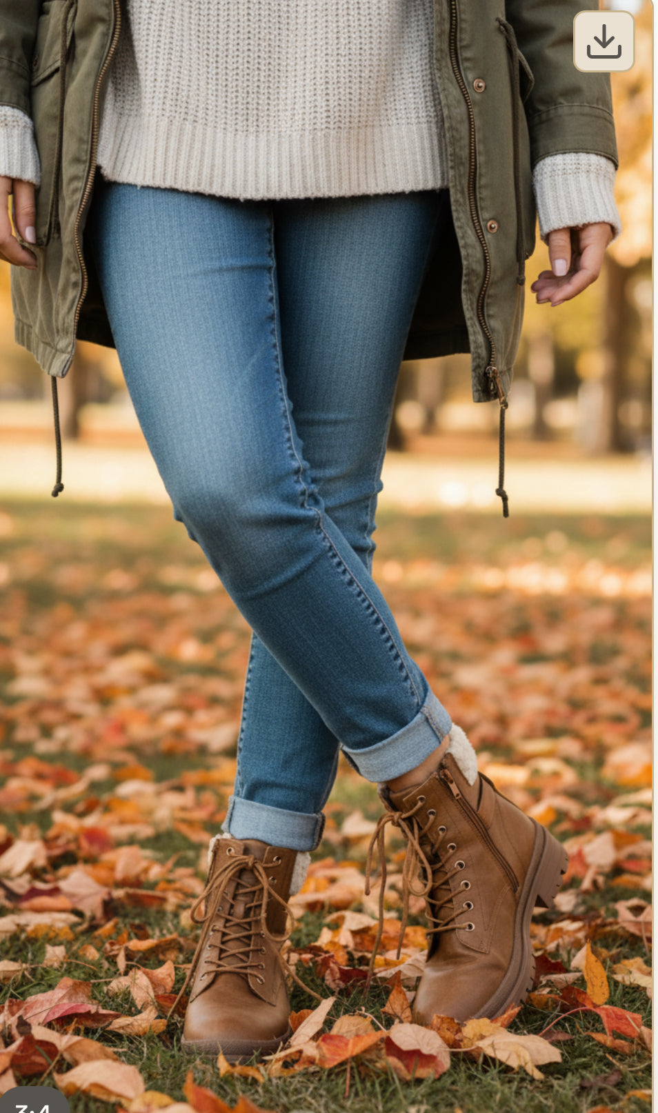 Women’s brown Ankle Boots UK 5 Faux Leather Lace Up Casual Autumn Winter Shoes