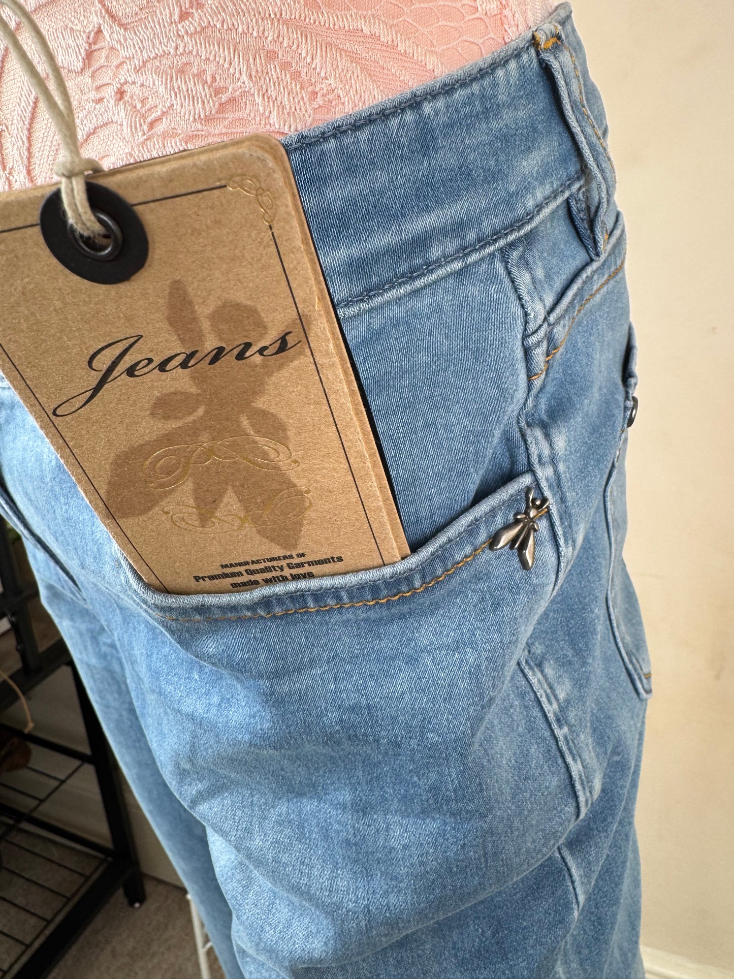 Women’s Skinny Fit Light Blue Jeans – Size 29 (UK 10)