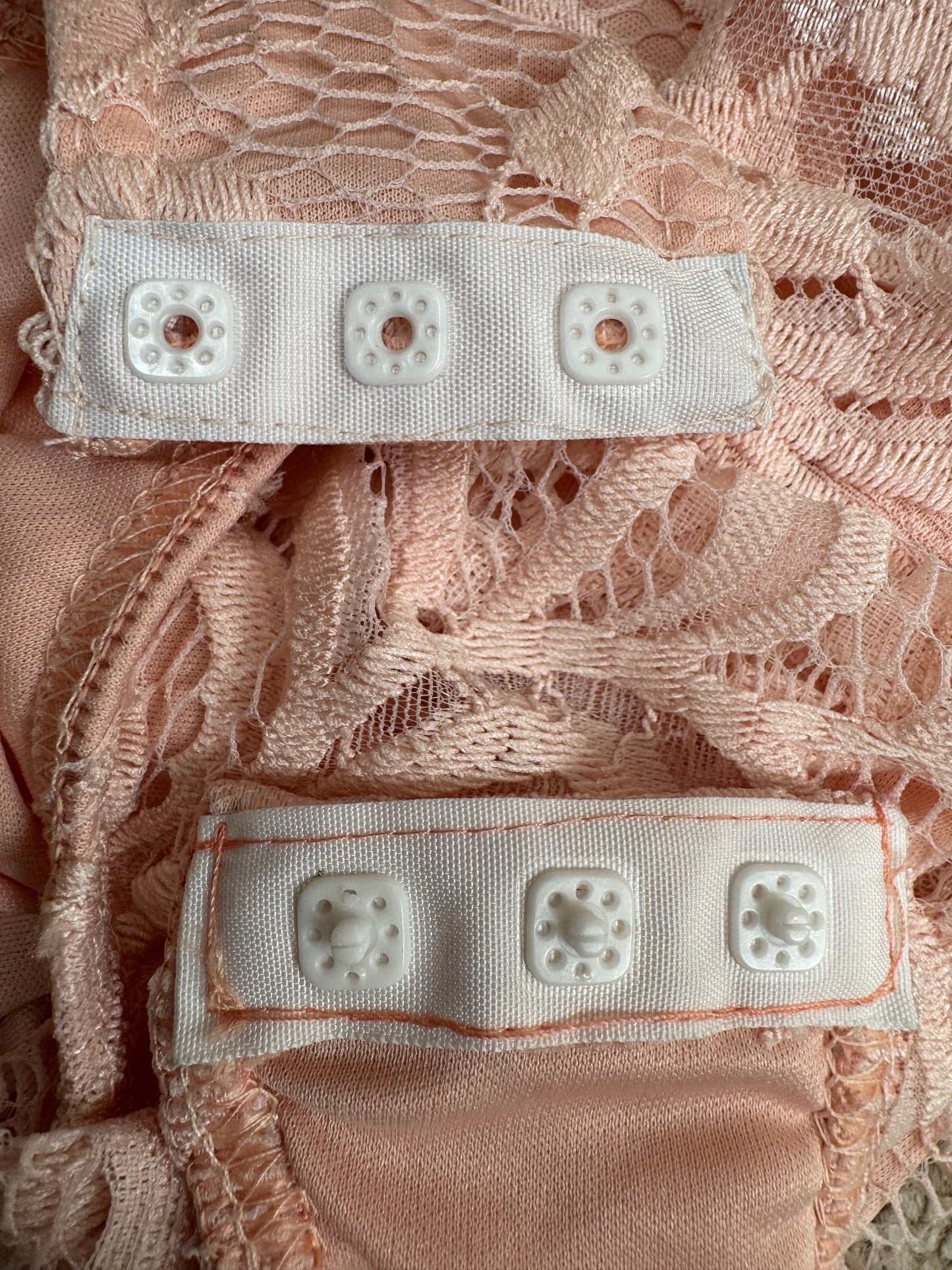 Women’s Pink Lace Sleeveless Bodysuit UK 8