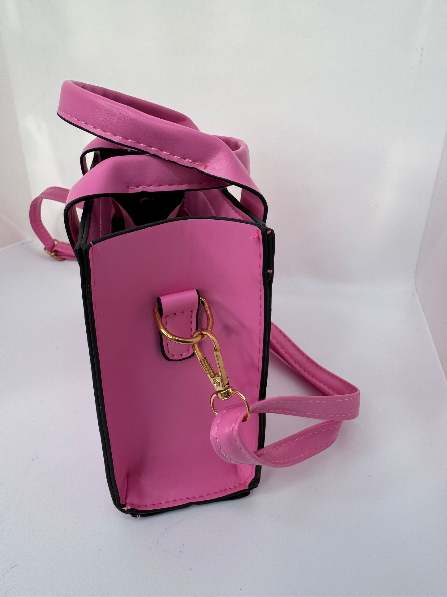 Green mini tote crossbody bag – casual shoulder handbag