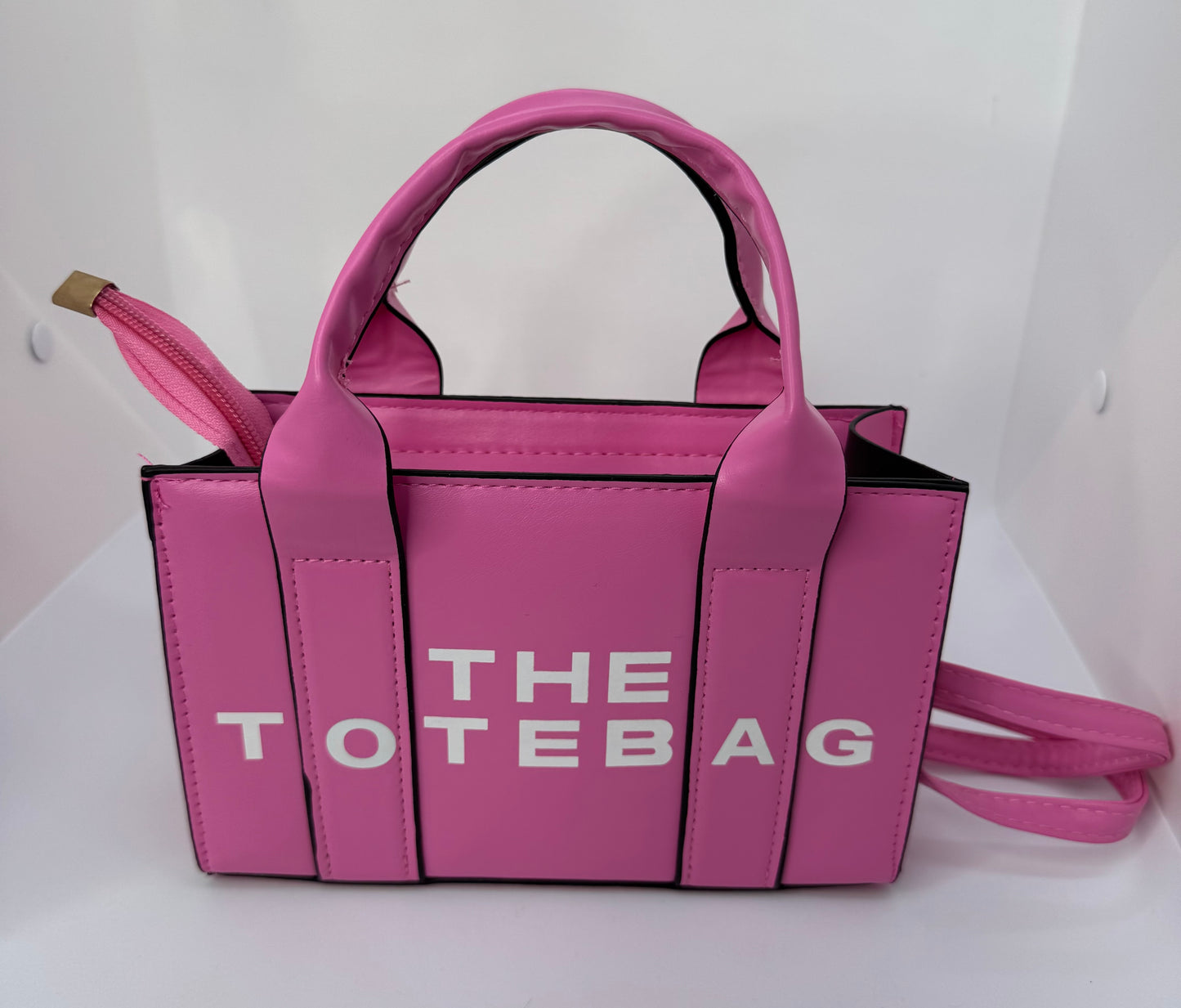 Green mini tote crossbody bag – casual shoulder handbag